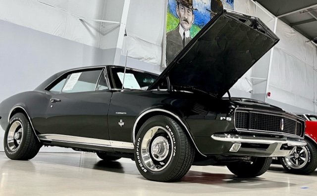 1967 Chevrolet Camaro Hood Popped
